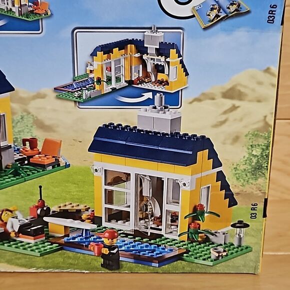 Lego 31035 Beach Hut House Creator 3 in 1 Set Sealed Retired - Picture 11 of 14